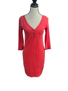 Lilly Pulitzer Women’s 100% Pima Cotton Palmetto Dress Sz XS Island Coral NWOT